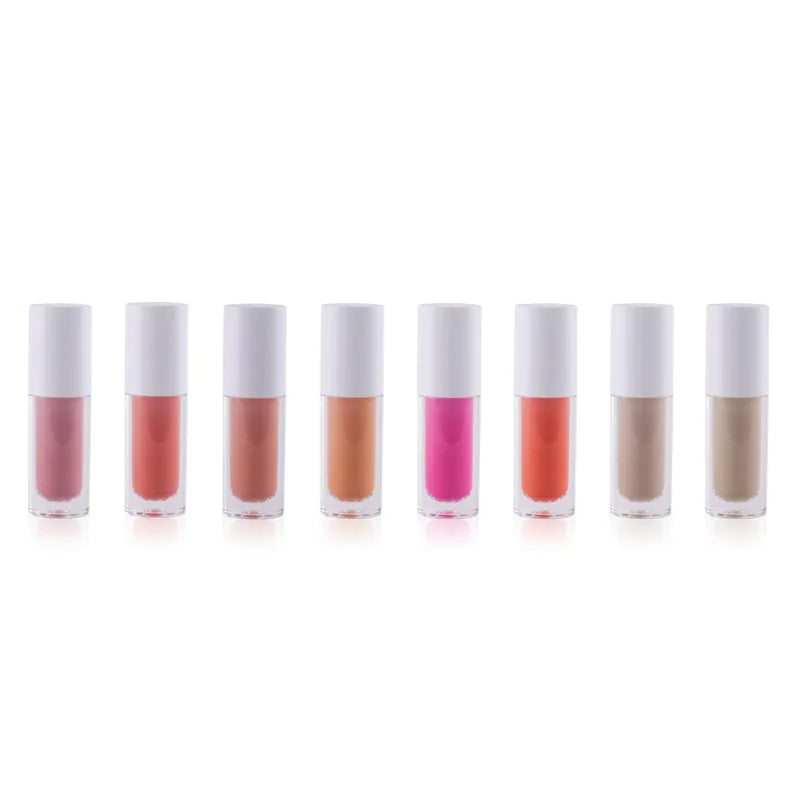 face makeup blusher cheek high pigment liquid blusher with big brush tube beauty cosmetics blush