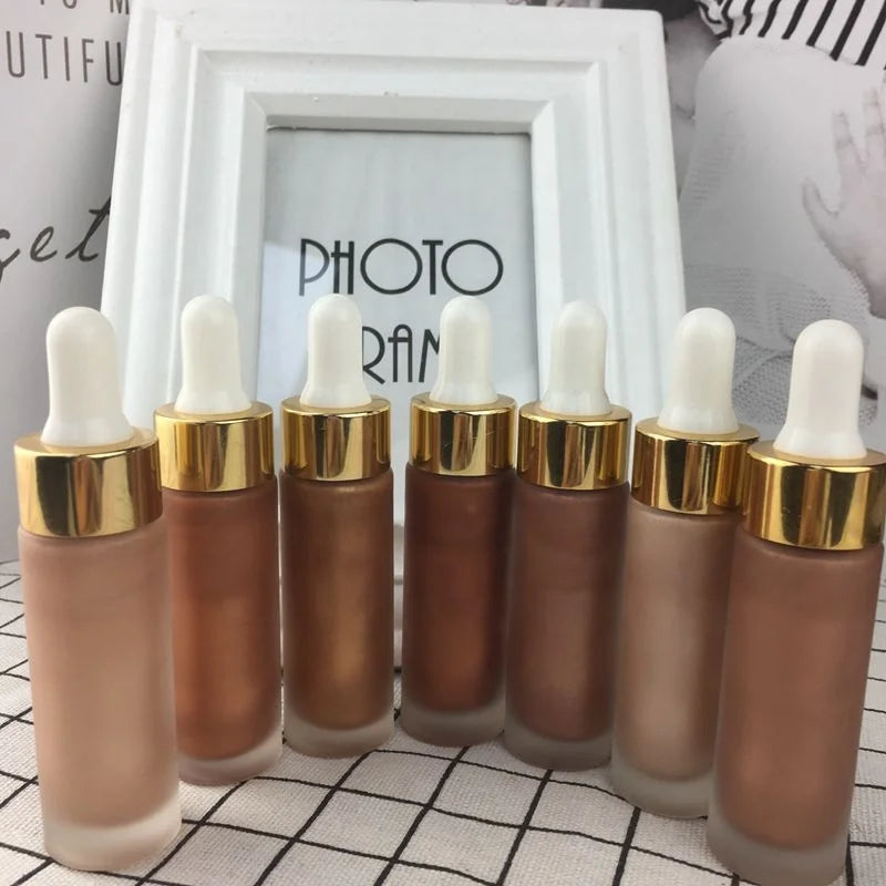 cosmetic highlighter liquid face illuminator makeup glow highlight