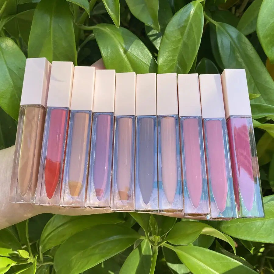 lipstick vegan waterproof matte lip gloss liquid lipstick lip kit lip liner set with pink black package