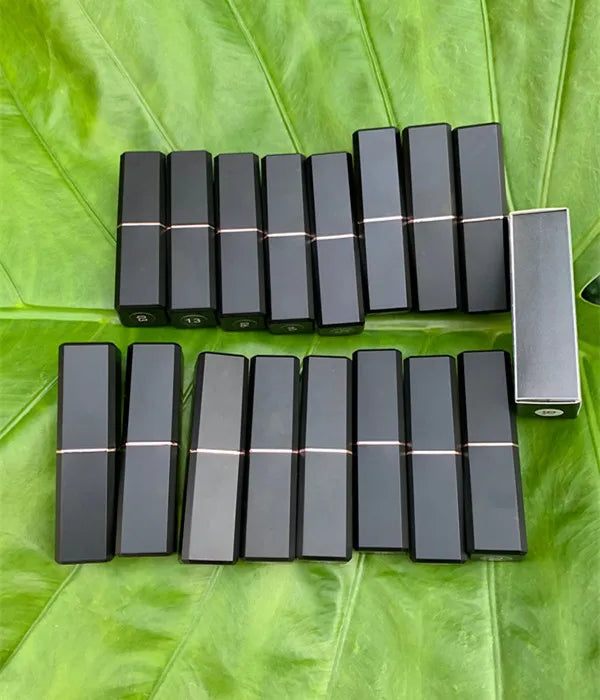 16-color matte cream lipstick waterproof nude lipstick with mineral makeup travel size box packaging