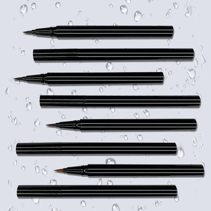 black pencil 21 colors waterproof long lasting vegan liquid eyeliner