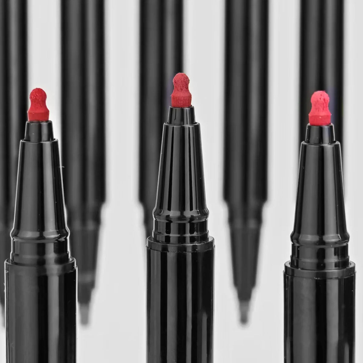 12 pink color liquid lip liner waterproof long lasting cosmetics new lip liner