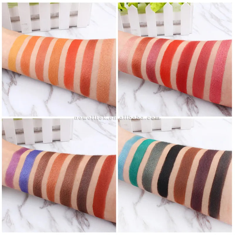 35-color matte glitter eyeshadow palette