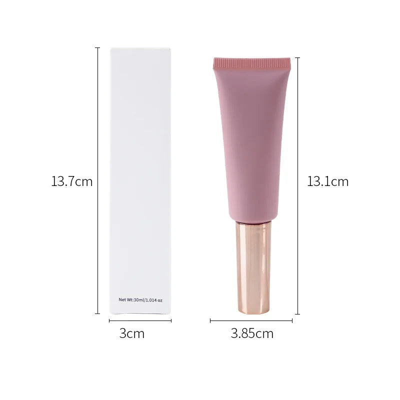 squeeze tube 6 colors blush high pigmented long lasting liquid blusher