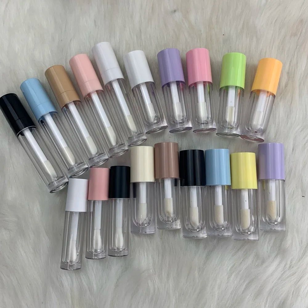 hot sale empty lip gloss tubes cute lipgloss bottle cosmetic packaging container