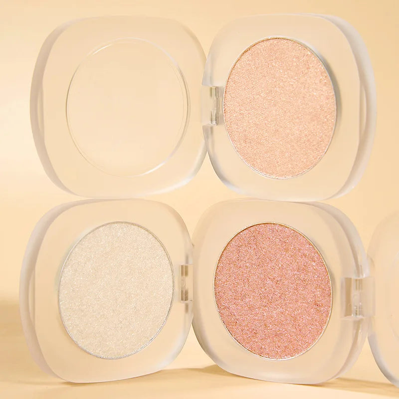 4 color mash potatoes texture highlighter palette high pigment highlighter face makeup