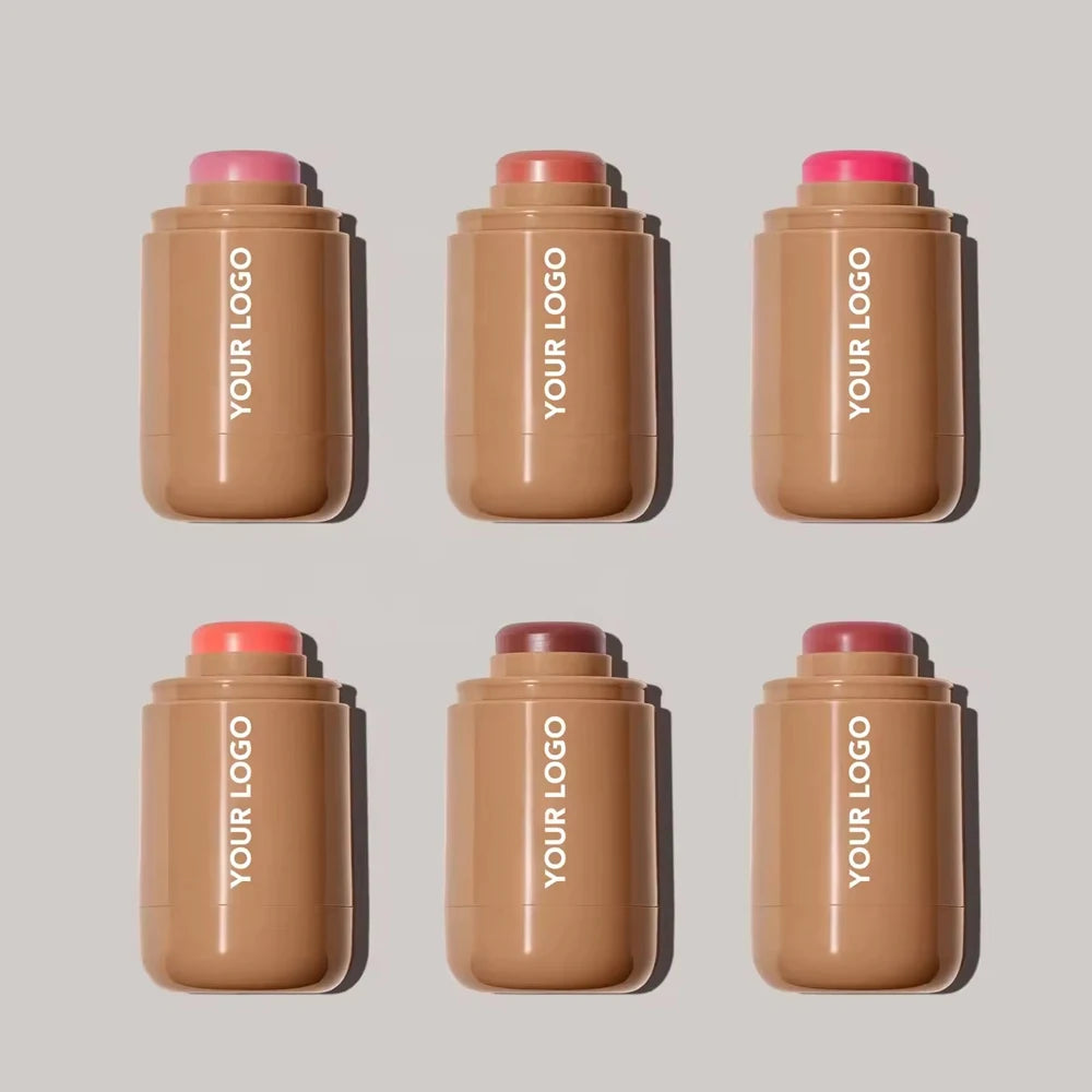 high pigment long lasting vegan cheek monochromatic multi-stick blush waterproof matte pocket blush