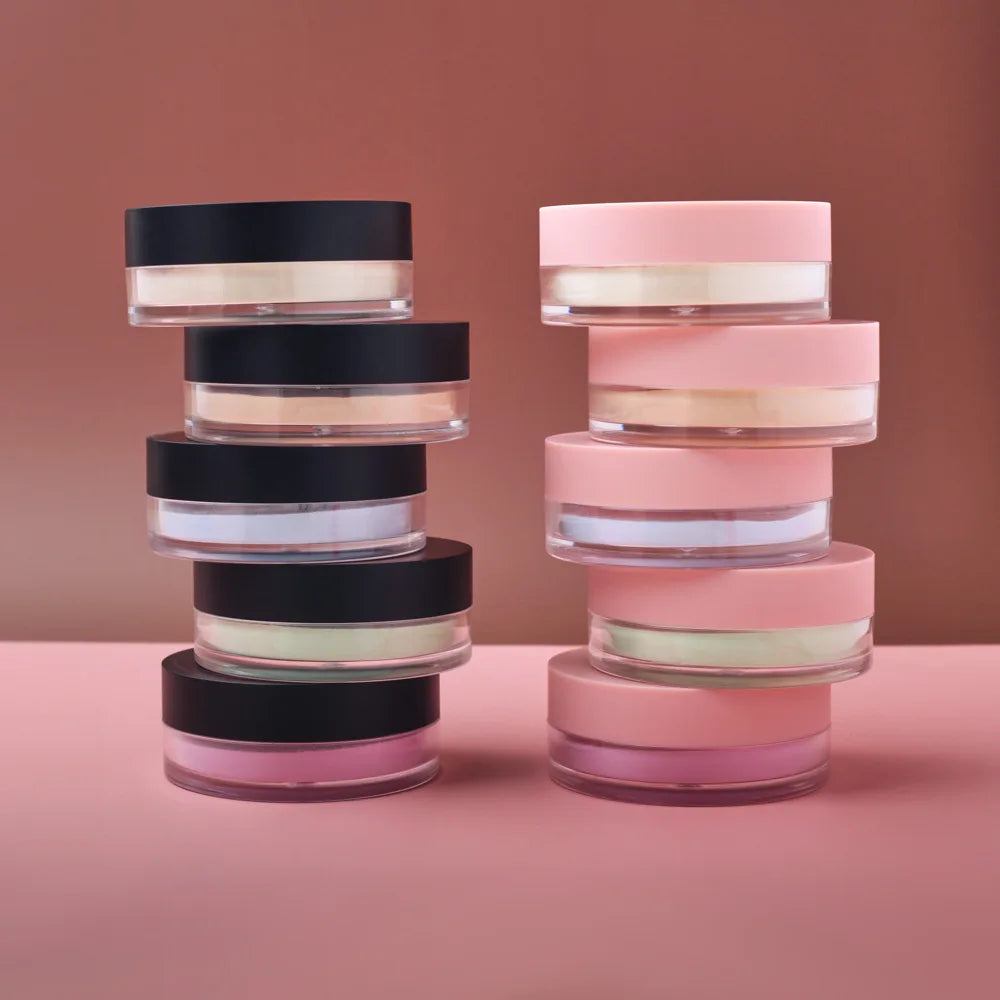 loose setting powder easy bake finishing powder oil control matte face cosmetic loose powder