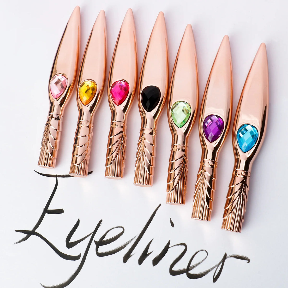 colored eyeliner with quick drying eyeliner natural organic waterproof eye liner pen