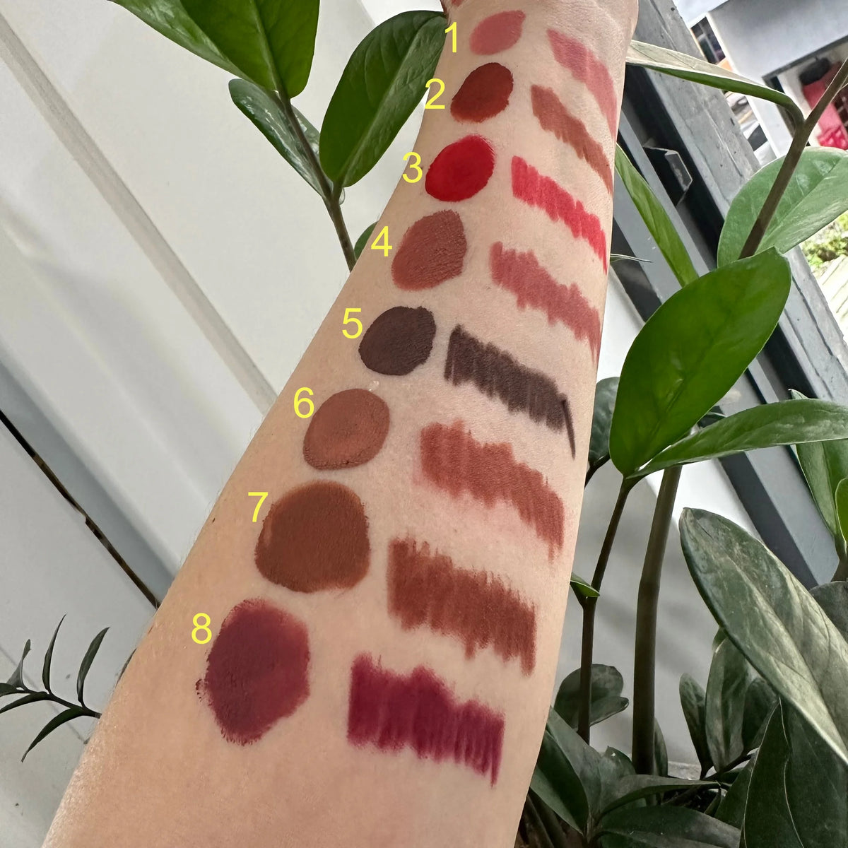lip kit matte lipstick llipgloss lip liner pencil brown color set pick your own tube lipstick set