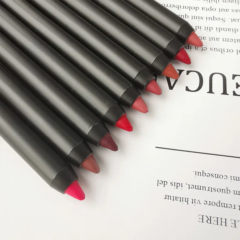 professional lip makeup long lasting waterproof lip liner pencil vegan cruelty free lip liner lip makeup pen