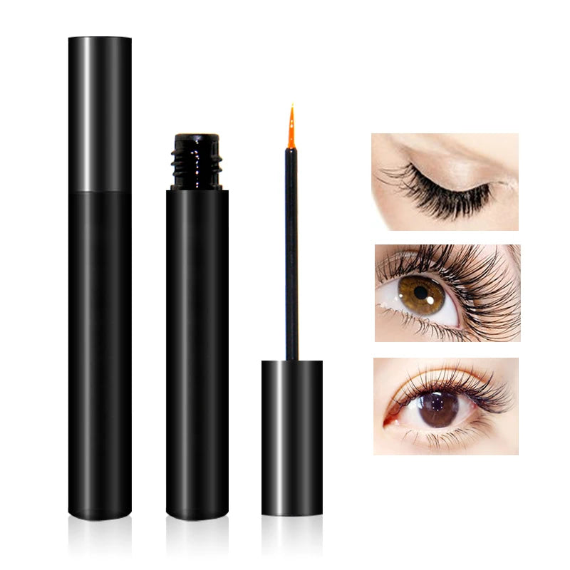 natural eyelash and brow care serum liquid treatment