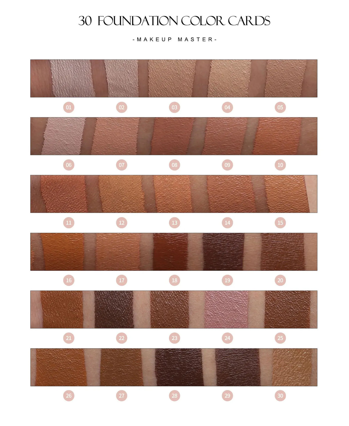 full coverage face liquid foundation cruelty free makeup durable waterproof matte foundation