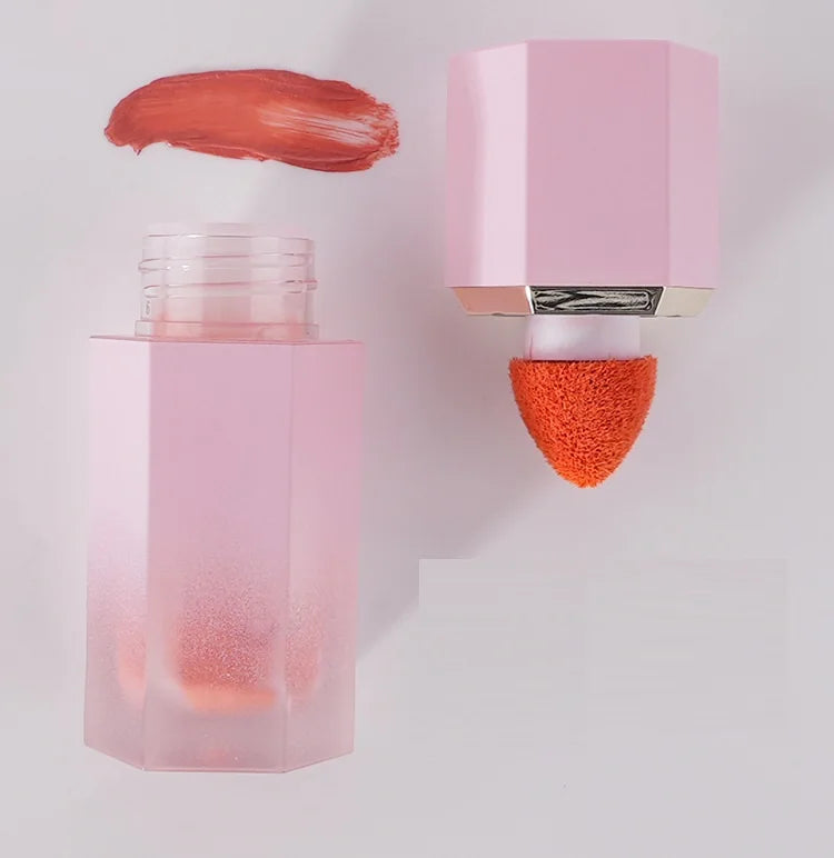 high pigment liquid blush long lasting waterproof hot selling 8 color cheek color liquid blush