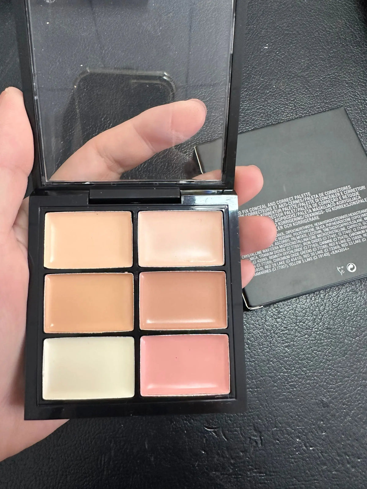 makeup empty concealer contour palette package high quality empty concealer palette
