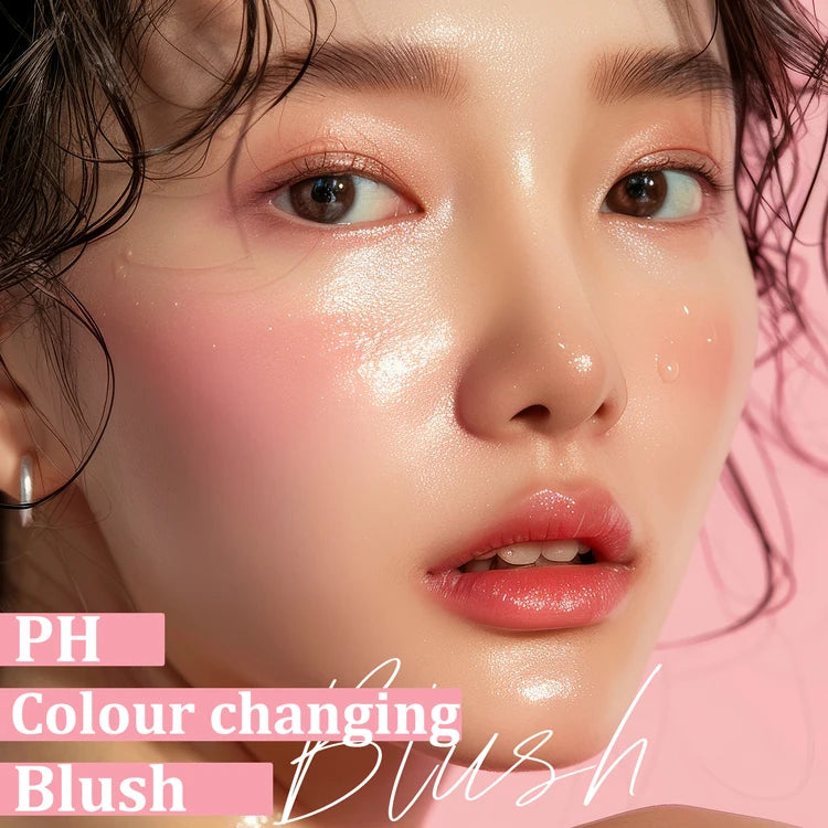 magic ph color changing blush cream mood change natural pink cheek blush makeup