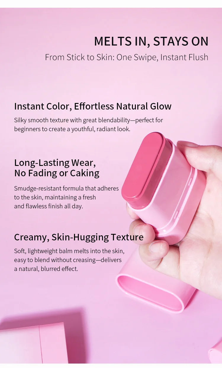 Matte cream blush stick 5 colors