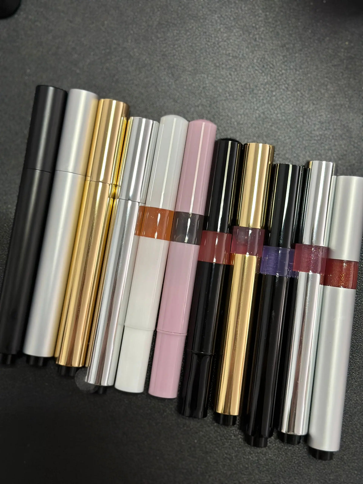 6 colors different tubes lip gloss moisturizing hydrating lip oil