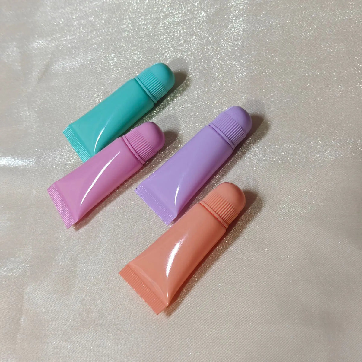 5ml lipgloss squeeze tube plastic empty cosmetics lip balm oil container tube lip gloss squeeze tube