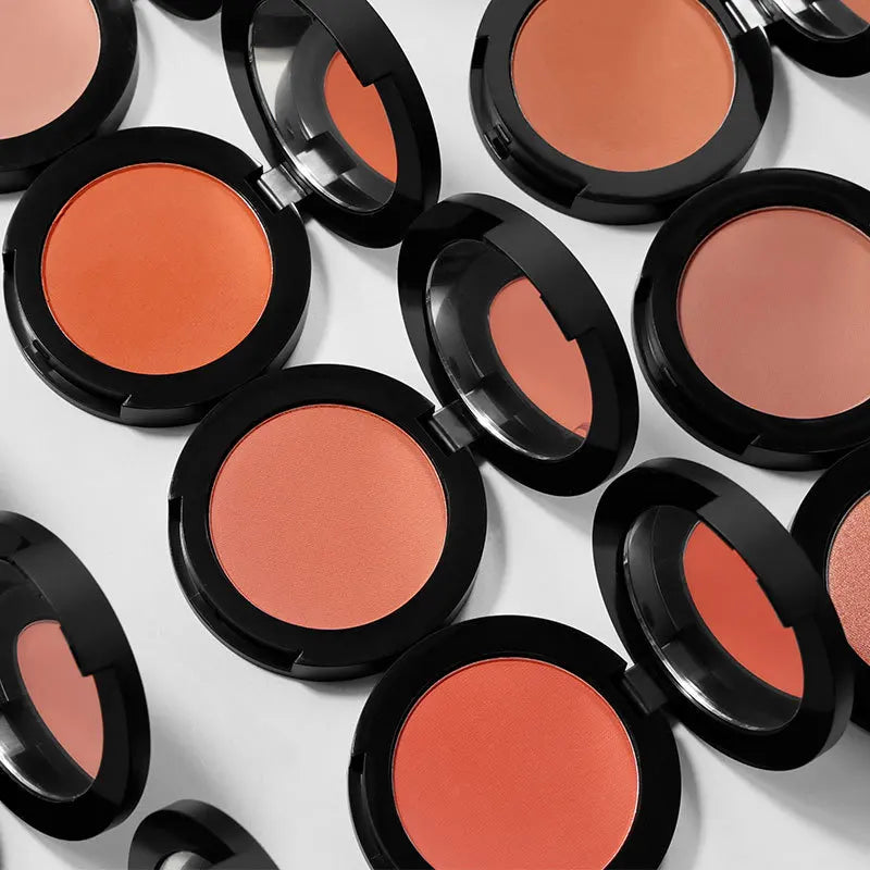 cheek makeup blush long lasting waterproof pressed powder blusher palette