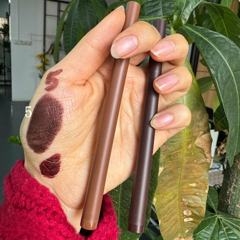 8 colors high pigmentation waterproof long-lasting matte vegan lipliner pencil