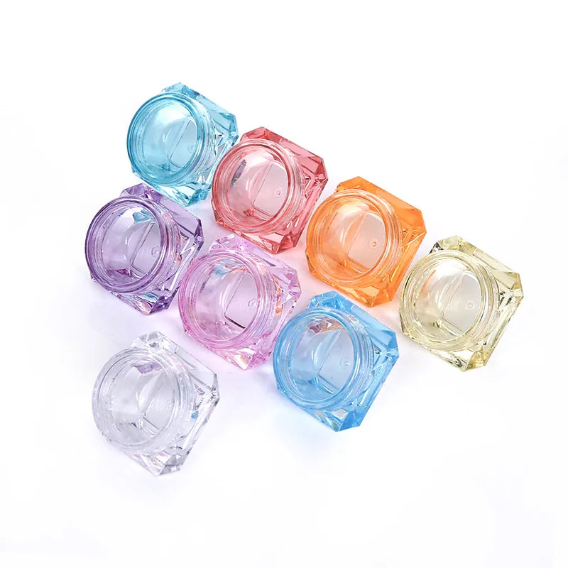 3g 5g empty container eye shadow glitter loose powder eyeshadow pigment jars nail decoration cosmetic jars