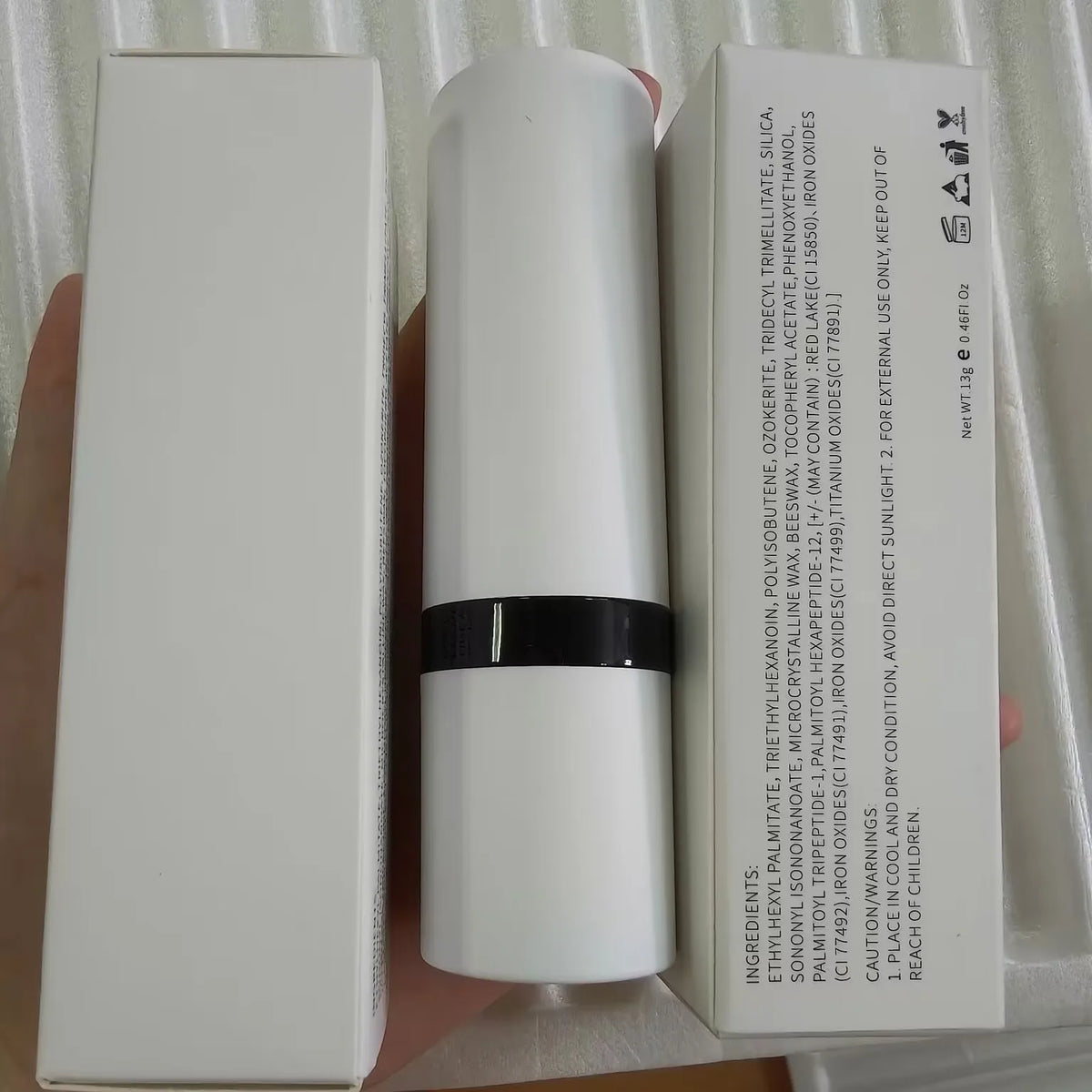 round tube 5 colors blush waterproof long lasting high pigmented cream blush stick
