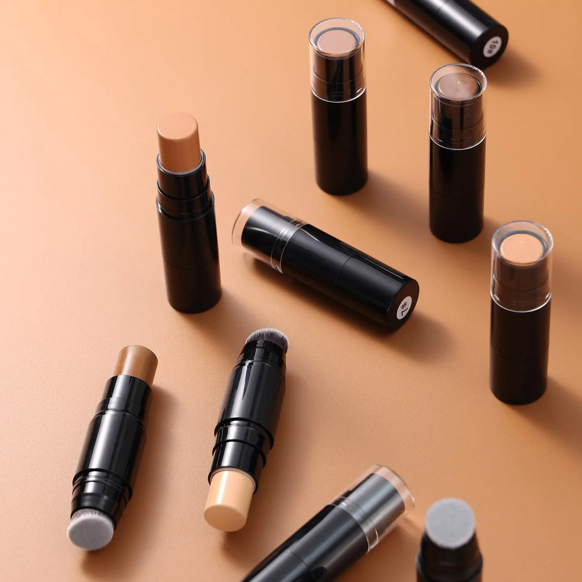 contour blush highlighter stick waterproof face makeup high pigment cream blush highlighter bronzer stick