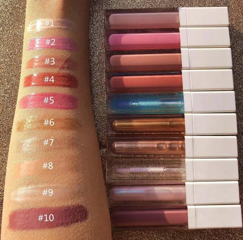 lip balm lipgloss high shine moisturizing liquid glossy glitter non-sticky lip gloss