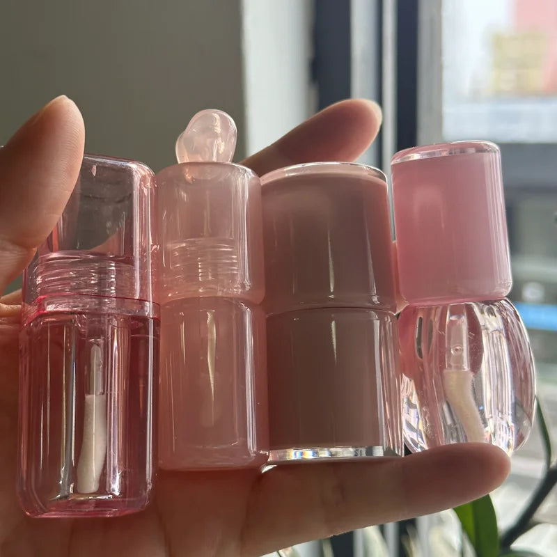 in stock transparent lip gloss tube doe foot lipgloss unique large brush chunky lip gloss tubes packaging