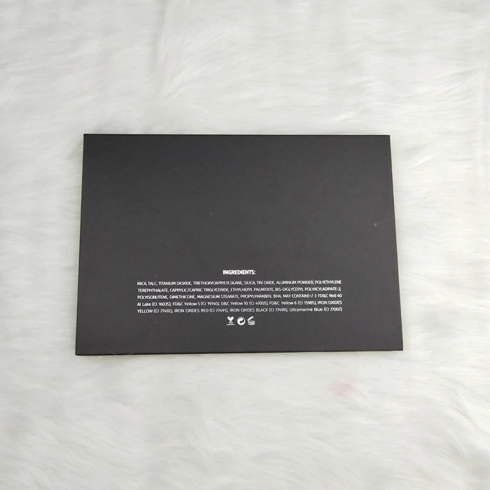 35-color cardboard eyeshadow palette