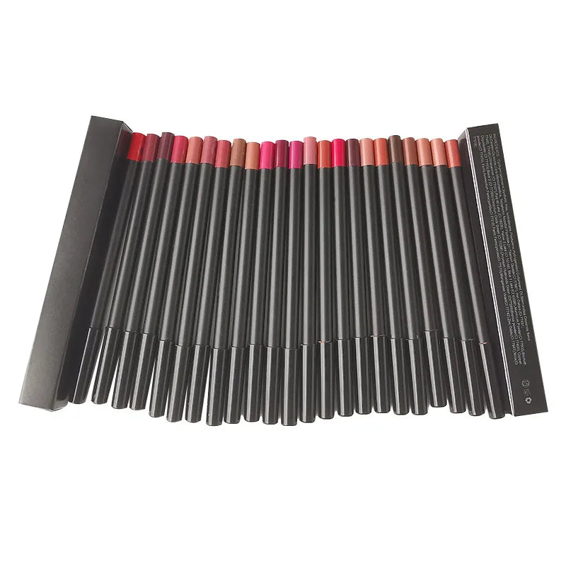 professional lip makeup long lasting waterproof lip liner pencil vegan cruelty free lip liner lip makeup pen