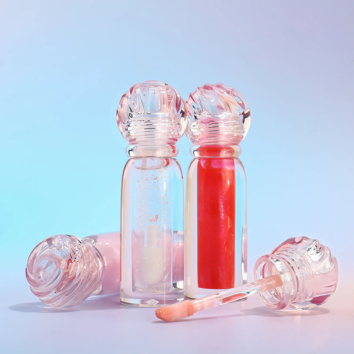 cute tube lipgloss and matte lipstick 58 colors makeup moisturizing shiny red nude lip gloss
