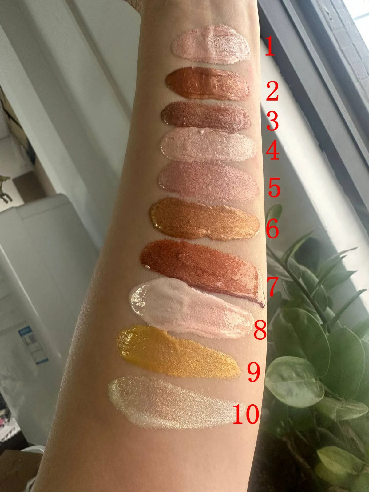 cosmetic highlighter liquid face illuminator makeup glow highlight