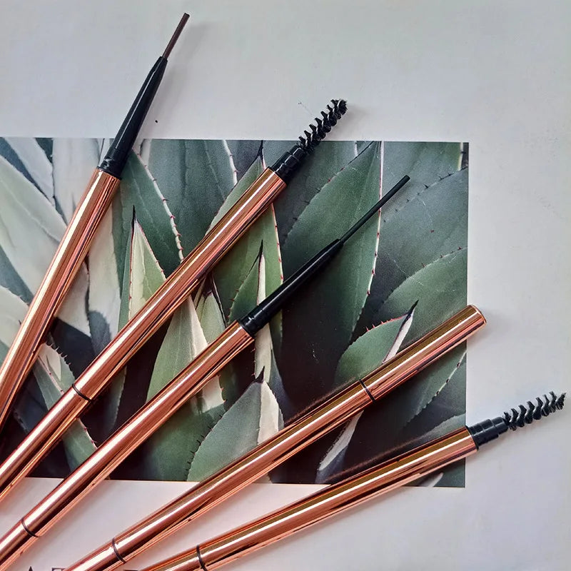 professional vegan waterproof 6-color long wearing eyebrow pencil eyebrow makeup pen vegan eyes makeup
