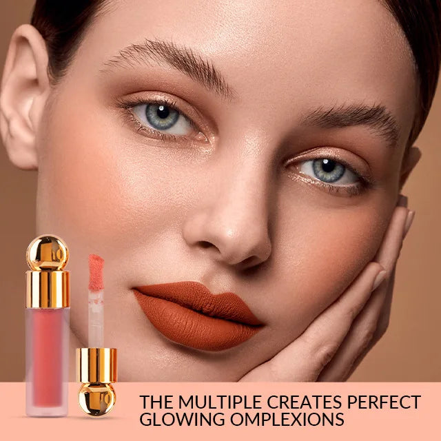 makeup 7 colors liquid blush long lasting high pigment smooth velvet blush