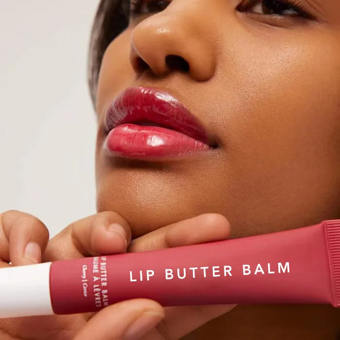 high-pigment lip gloss long-lasting smooth cream formula vegan peptide nourishing lip care fruit flavor