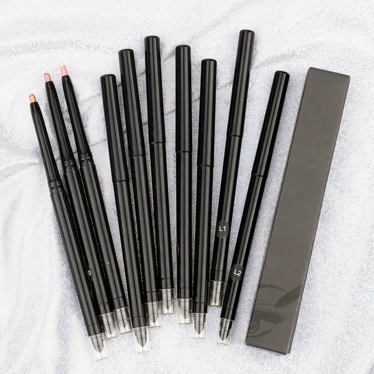 vegan cream shimmer eye shadow stick pencil high pigment glitter eyeshadow multichrome eyeshadow pen