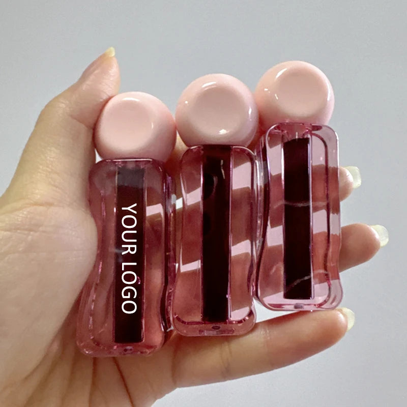 Waterproof vegan liquid lip stain in 6ml with shade swatches
