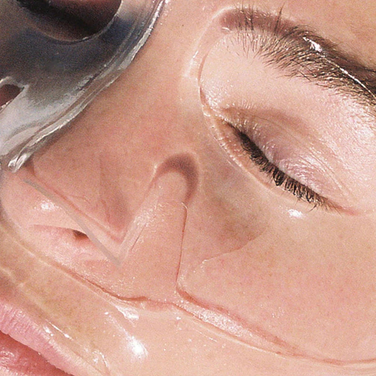 clear transparent jelly hydrogel mask moisturizes skin care sheet hidrogel facial body mask hydrogel face mask