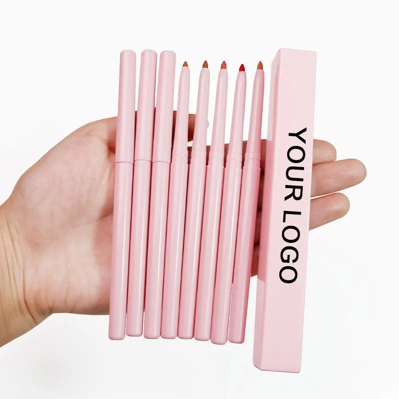 Vegan long-lasting matte cream lip liner pencil in 15 colors