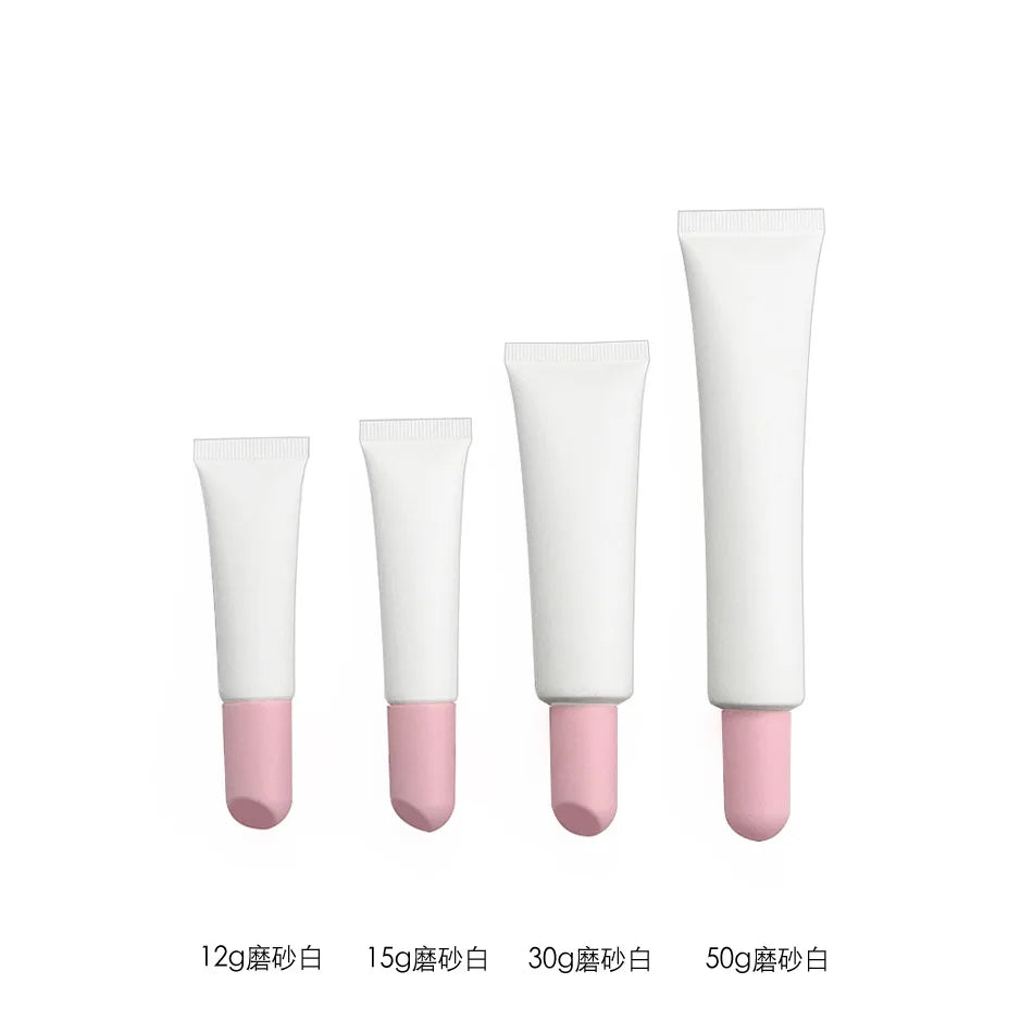 8ml 10ml 15ml 20ml empty pink squeeze lip gloss squeeze tubes balm lipgloss container mini soft tube for cosmetic packag