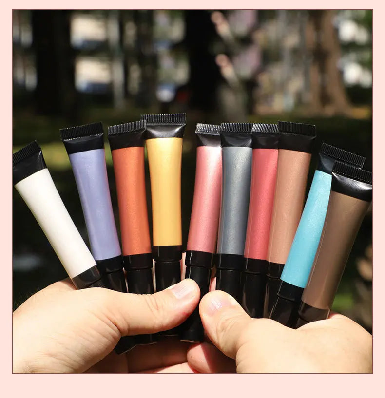 Shimmer glitter liquid eyeshadow in 10 colors