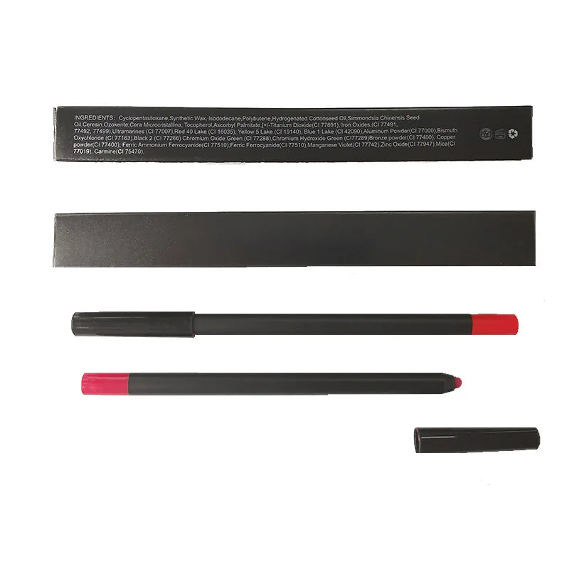 professional lip makeup long lasting waterproof lip liner pencil vegan cruelty free lip liner lip makeup pen