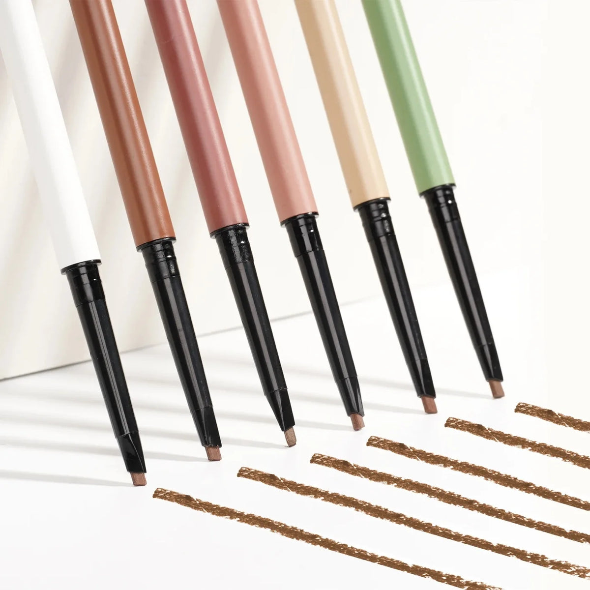 brow double sided pencil nude definer shaping waterproof natural vegan pen eyebrow pencil