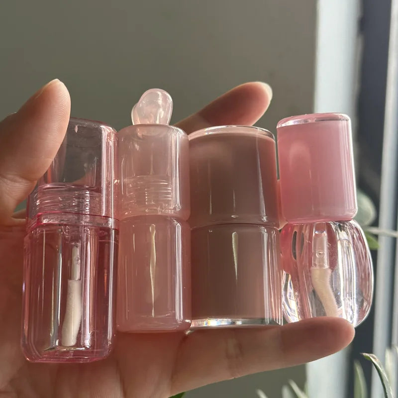 in stock transparent lip gloss tube doe foot lipgloss unique large brush chunky lip gloss tubes packaging