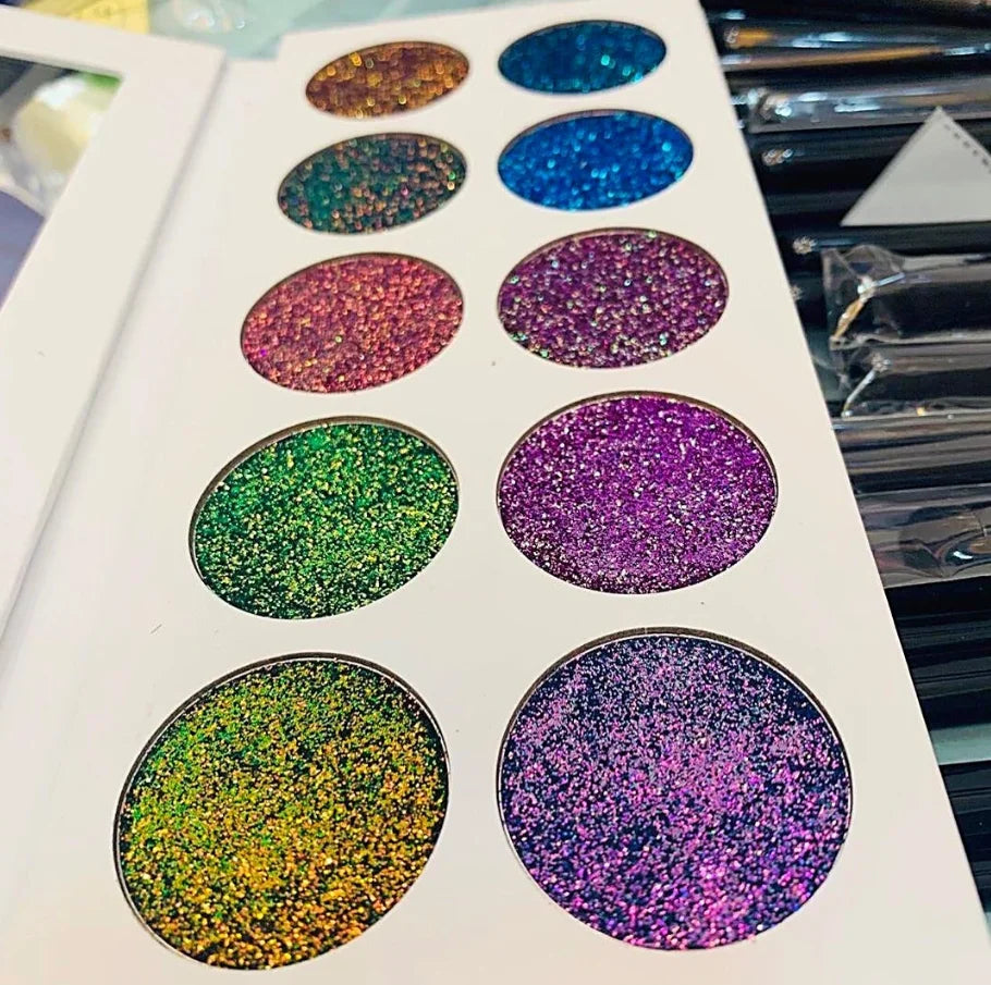 glitter nake cosmetics eyeshadow palette makeup