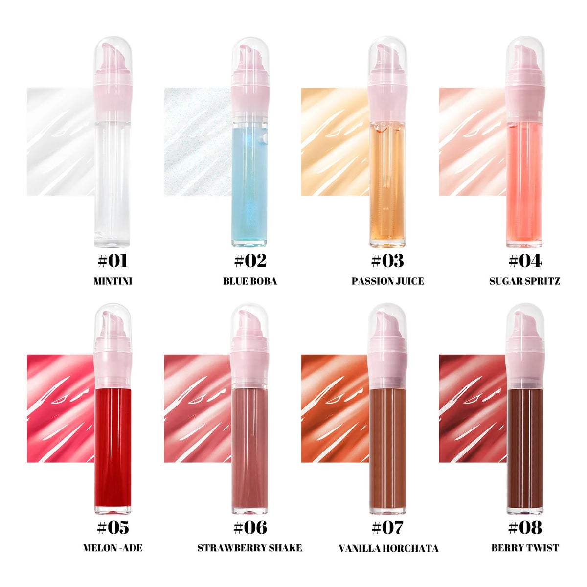 vegan moisturizing lip oil hydrating cruelty free vitamin-e lip gloss hydrating clear lip glow oil