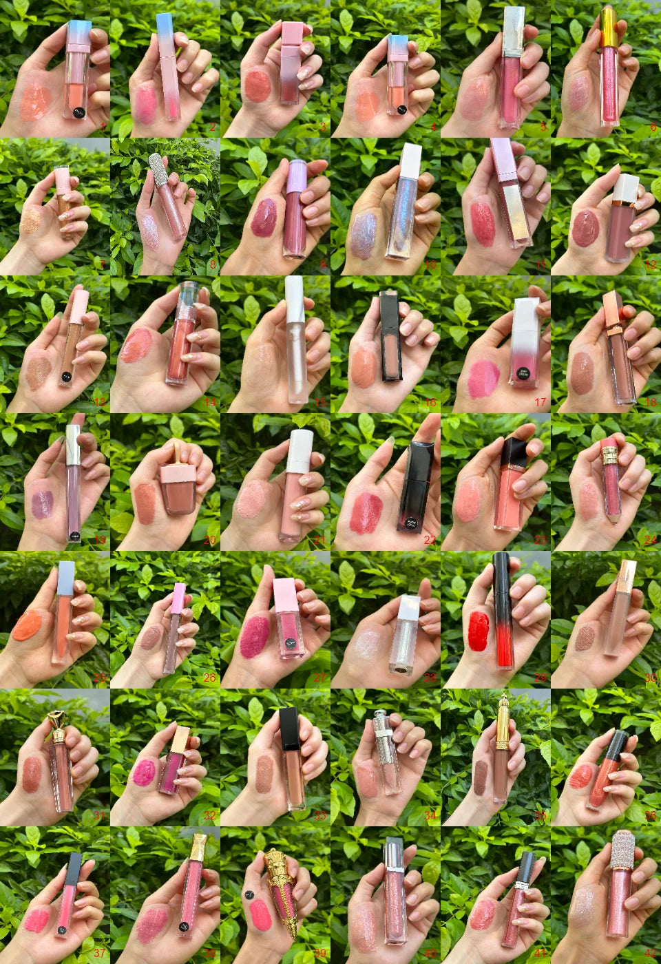 cruelty free lipgloss high quality waterproof cosmetics sexy fashion organic liquid matte lipstick