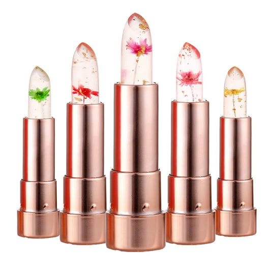 cheap price color change flower lip balm waterproof tattoo lipstick long lasting tint lip balm